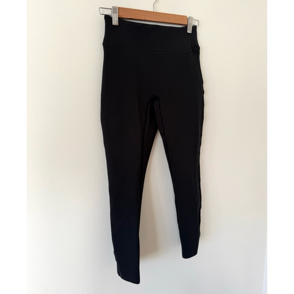 Spanx Ponte Ankle Leggings in Black - Picture 4 of 6